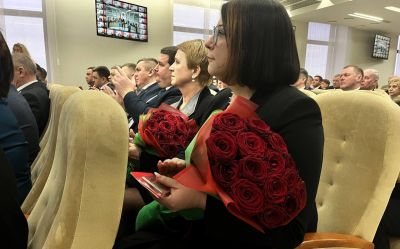 Александр Турчин вручил государственные награды заслуженным работникам Минщины