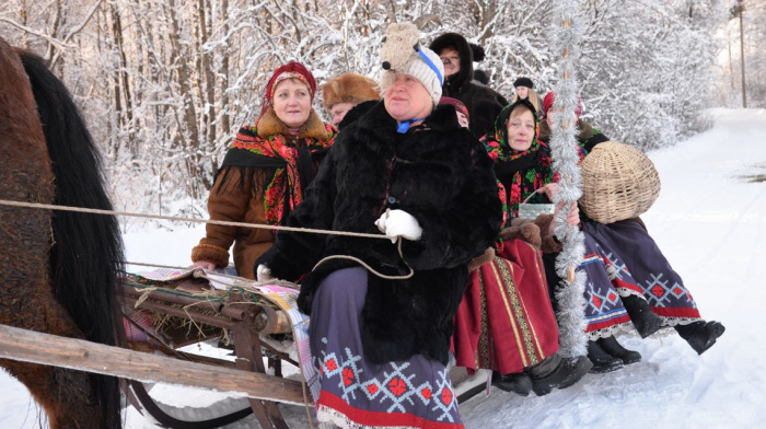 У рамках праекта «Міншчына дзіўная» крупскія артысты адрадзілі цікавы калядны абрад