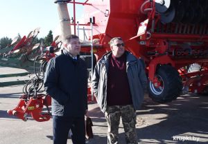 Депутат Палаты представителей Национального собрания Республики Беларусь посетил ОАО "Крупский райагросервис"