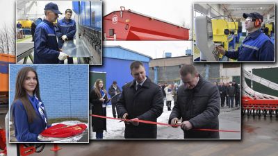 В Крупках состоялась презентация модернизированного завода ООО «Амкодор-Можа» (фото)