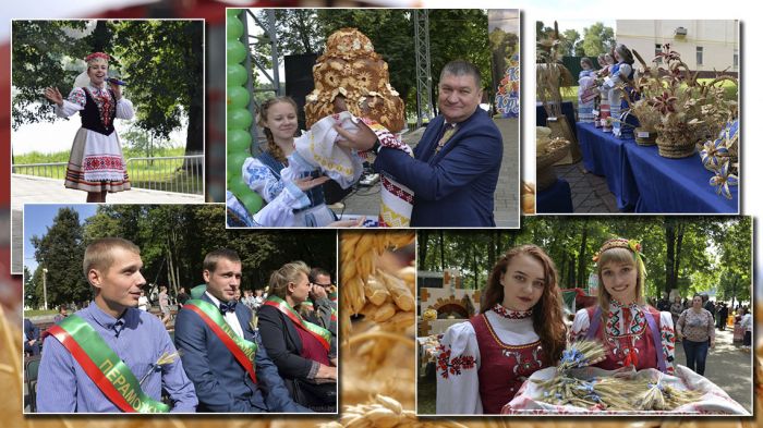 Героев жатвы-2020 чествовали на районных «Дажынках» в Крупках (фото)