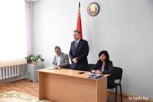 Председатель райисполкома встретился с жителями агрогородка Худовцы