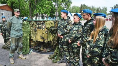 Каждый день в непередвижном палаточном лагере «Рубеж» наполнен интересными событиями