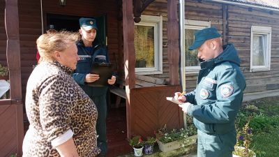 В Крупском РОЧС подвели итоги комплексной профилактической акции