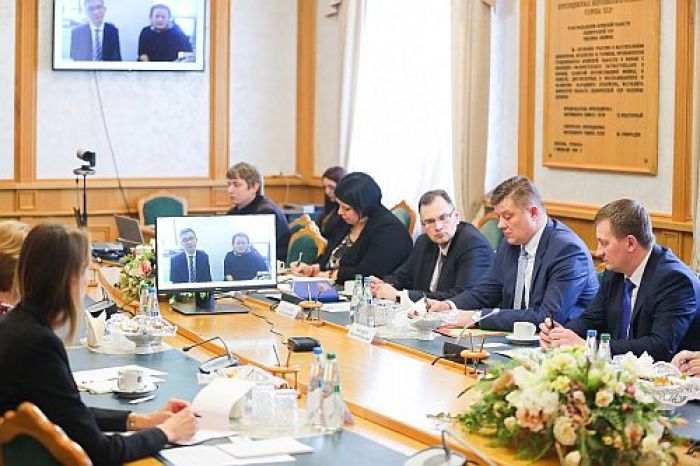 Председатель Миноблисполкома провел встречу с представителями Европейского банка реконструкции и развития