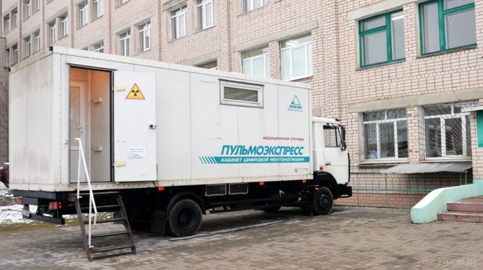 График работы передвижного пульмоскана на территории Крупской ЦРБ