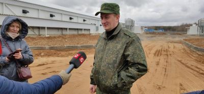 Председатель Миноблисполкома посетил производственную площадку при деревне Дворище ОАО «Агрокомбинат «Дзержинский»