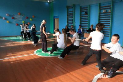 В средней школе пос. Крупский прошел спортивный праздник «Новое поколение выбирает БМООСП»