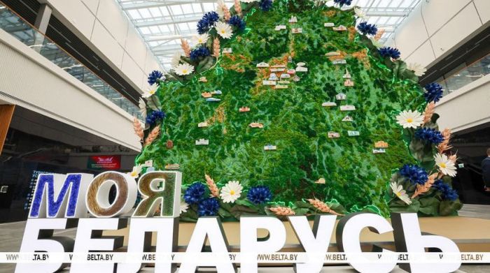 Ребята из Бобрской СШ посетили выставку &laquo;Моя Беларусь&raquo;