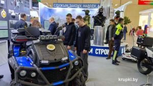 Учащиеся средней школы № 3 посетили выставку достижений современной Беларуси "Моя Беларусь"