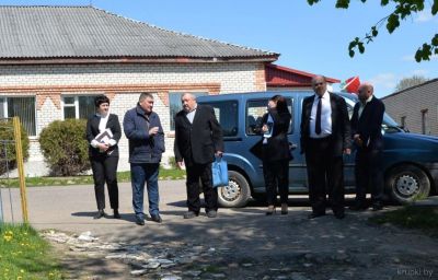 Председатель Крупского райисполкома провел очередной прием граждан