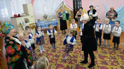 На Стары Новы год Каляду віталі ў дзіцячым садзе “Сонейка” (фота)