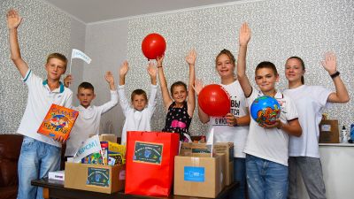 В Крупках состоялось областное мероприятие акции «В школу с Добрым сердцем»