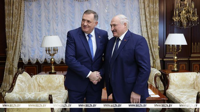 Лукашенко на переговорах с Президентом Республики Сербской: всегда рады оказать вам помощь и поддержку