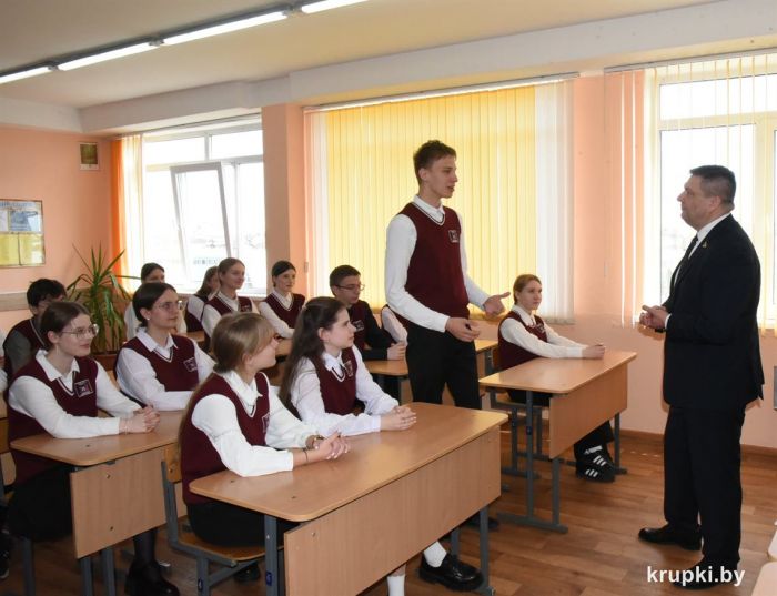 Депутат Палаты представителей Национального собрания посетил Крупский район