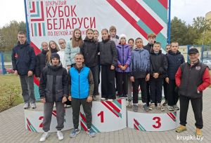 Крупчане успешно выступили на первенстве Минской области по легкоатлетическим бегам и метаниям