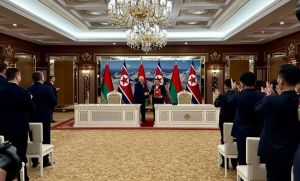 Лукашенко и Ким Чен Ын подписали договор о дружбе и сотрудничестве между Беларусью и КНДР