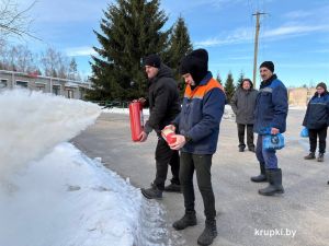 В ОАО Крупский льнозавод продолжаются мероприятия в рамках проведения &laquo;Недели нулевого травматизма&raquo;