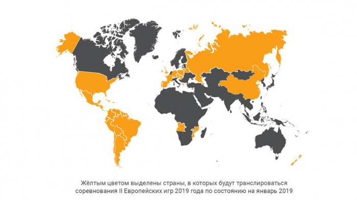 Интерес ведущих мировых телеканалов возрастает ко II Европейским играм