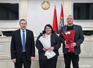 Поздравления с Днем рождения приняли руководители предприятий Крупского района