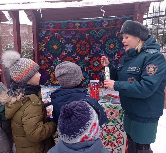 Крупские спасатели помогли сделать &quot;Безопасным новый год&quot;