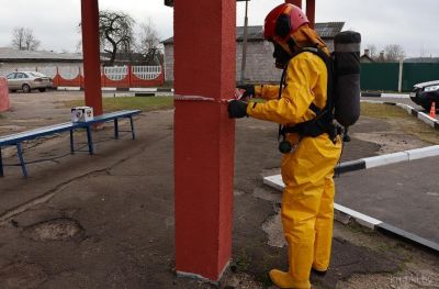 В Крупском районе провели &quot;радиоактивные&quot; учения