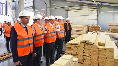 Крупский лесхоз принимал коллегию Министерства лесного хозяйства