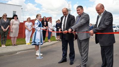 В Крупках открылась современная котельная на местных видах топлива