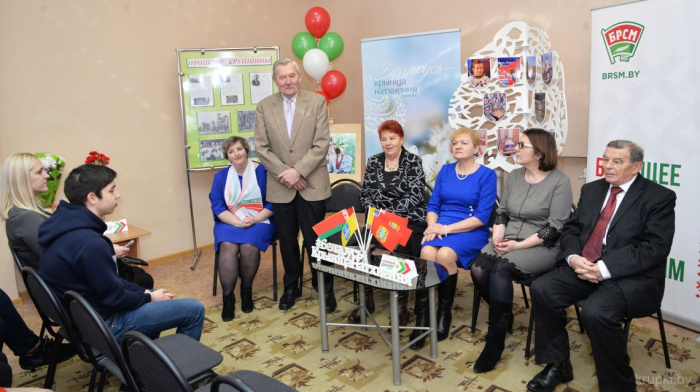 У Крупскай мастацкай галерэі імя Барыса Аракчэева прайшоў адкрыты дыялог пакаленняў