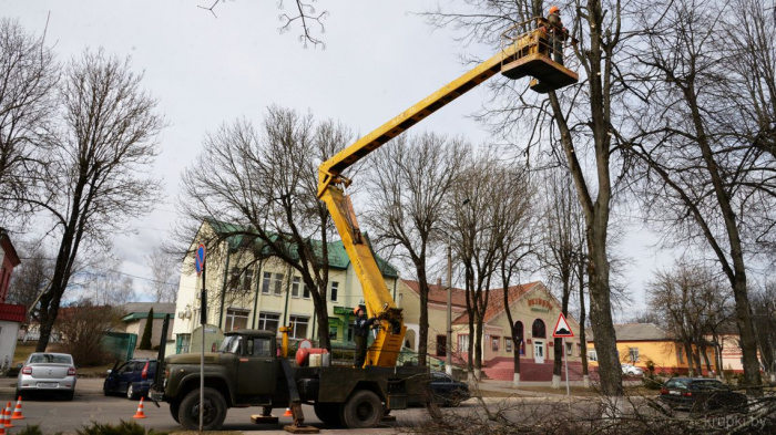 21 сакавіка звыш 500 крупчан выйшлі на навядзенне парадку ў городзе