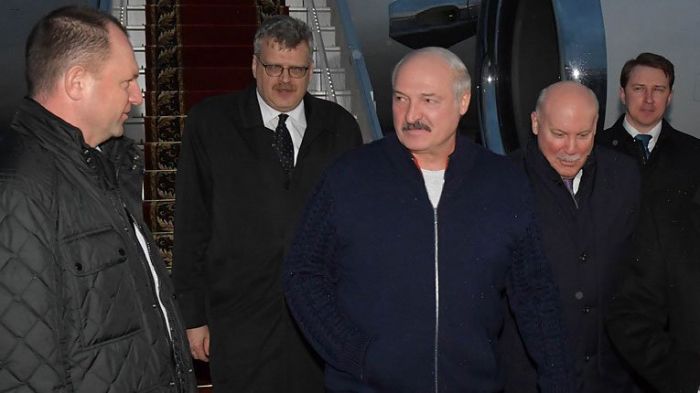 Лукашенко прибыл с рабочим визитом в Сочи