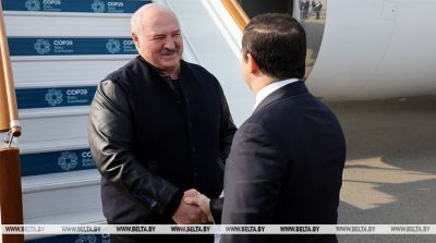 Лукашенко прибыл с рабочим визитом в Азербайджан