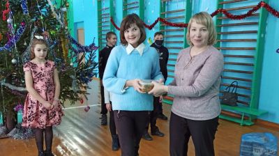 Лесхоз порадовал ребят средней школы поселка Крупский