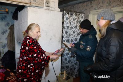 Очередные безопасные выходные на Крупщине: рейд в Октябрьский сельсовет