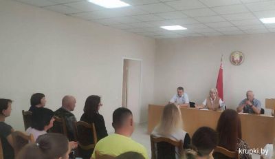Единый день информирования прошел в Бобрском сельисполкоме