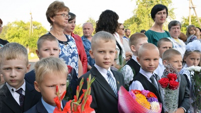В Крупском районе прошли торжественные линейки (фото)