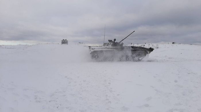 Началась проверка танкового батальона одной из бригад Западного оперативного командования