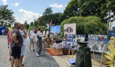 Крупчане презентовали свой район на Кургане Славы