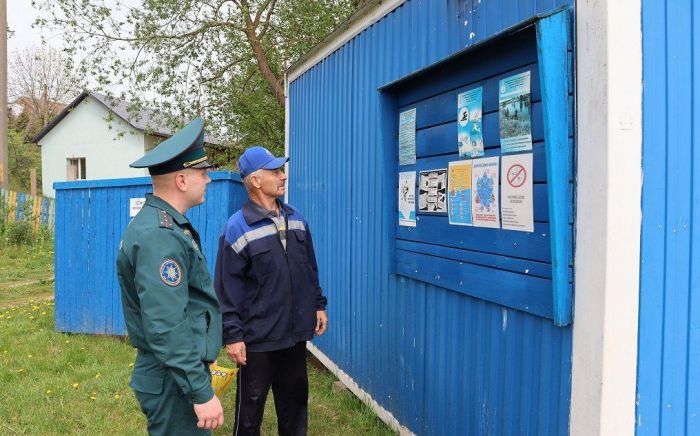 Крупские спасатели готовят пляжи к купальному сезону
