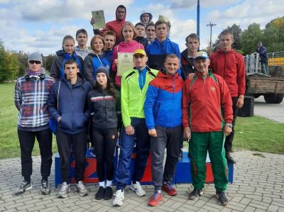 Крупские легкоатлеты показали высокие результаты на чемпионате и первенстве области