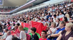Крупчане посетили открытие Национального стадиона в Минске