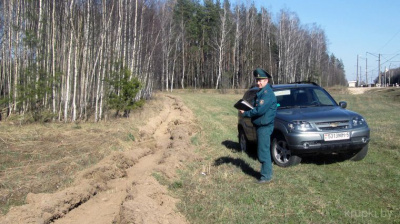 Сотрудники Крупского РОЧС изучили готовность Крупского лесхоза к действиям в случае возгорания лесных массивов
