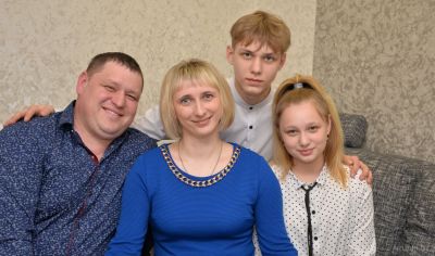 Семья Велесницких: &quot;Каждый сам творец своего счастья&quot;