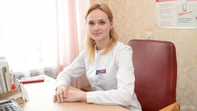 Коллектив Крупской ЦРБ постоянно пополняется молодыми специалистами