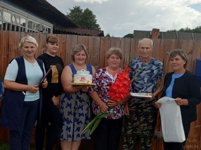 В день выборов семейная пара из Малого Городна отметила золотую свадьбу