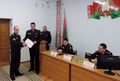 Крупский отдел Департамента охраны подвел итоги за 2019 год