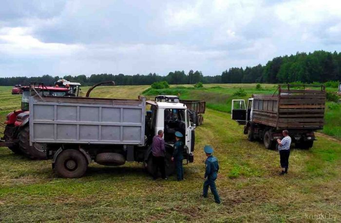 В Крупском районе проходят ежедневные рейды по местам хранения, уборки и переработки урожая