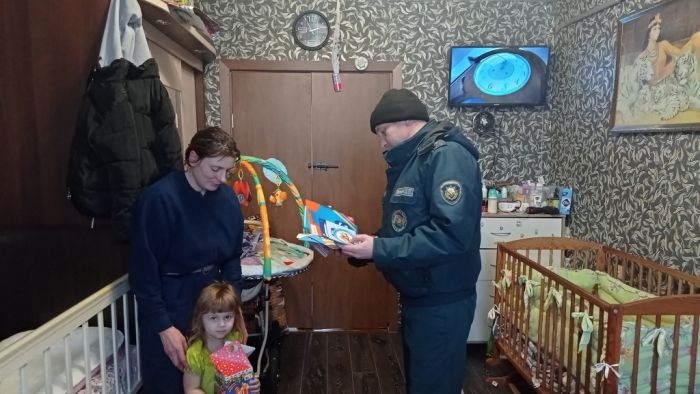 Крупские спасатели подключились к акции «Наши дети»