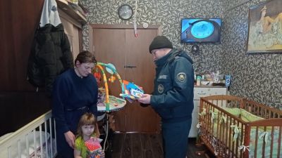 Крупские спасатели подключились к акции «Наши дети»