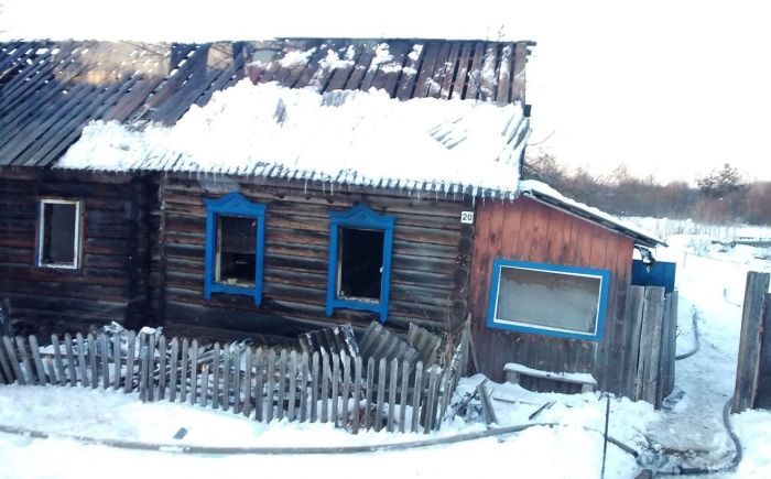 В деревне Гумны при пожаре в частном доме погиб мужчина